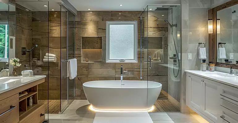 Master Suite Bathroom Remodel in South Bend, IN