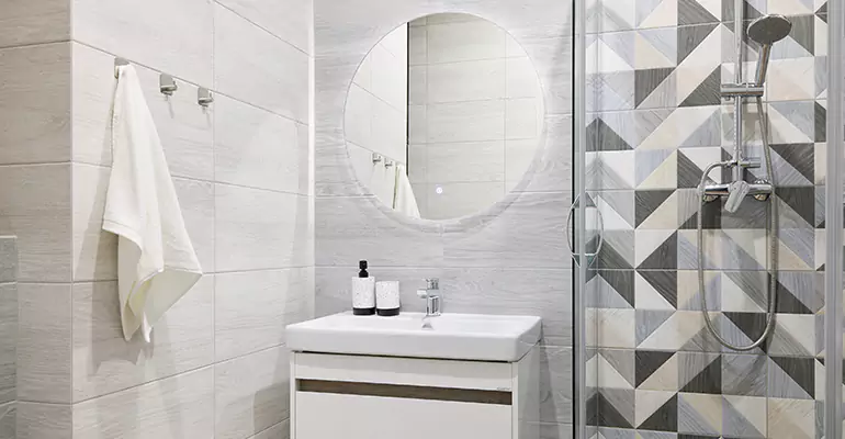 Small Master Bathroom Remodel in South Bend